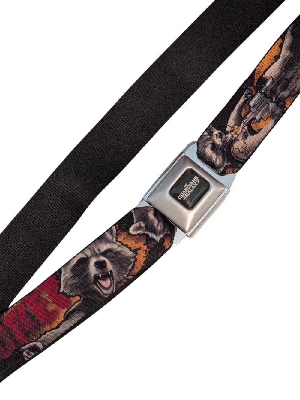 Buckle Down Marvel Guardians Of The Galaxy Rocket Seatbelt Belt. 2014